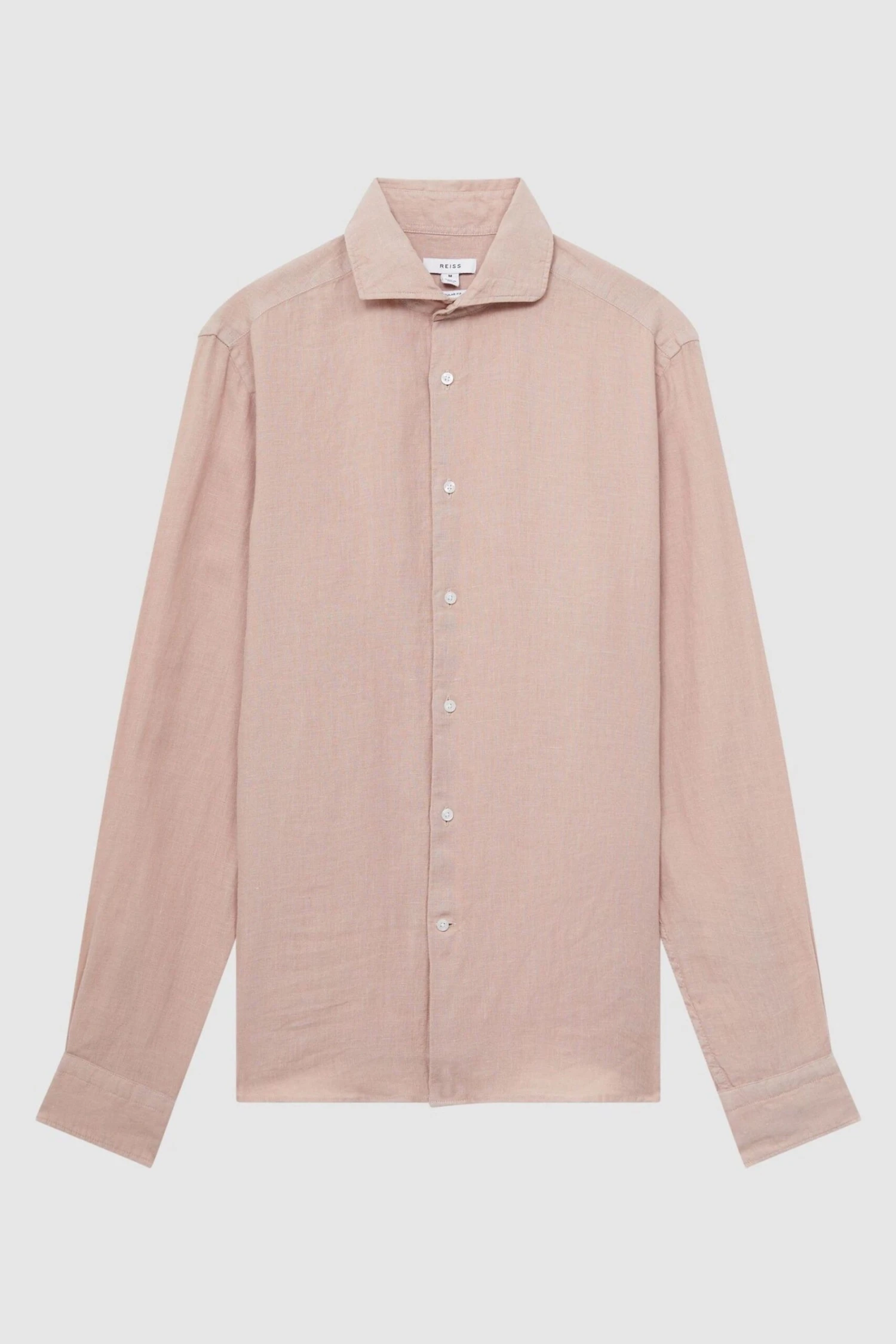 Reiss Ruban Linen Long Sleeve Shirt 4 Reiss Ruban Linen Long Sleeve Shirt - Image 2