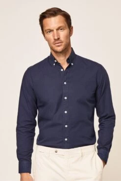 Hackett London Mens Logo Oxford Shirt