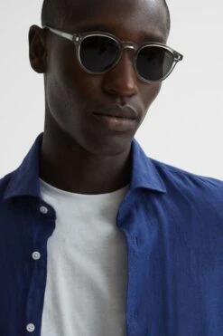 Reiss Ruban Linen Regular Fit Shirt 12 Reiss Ruban Linen Regular Fit Shirt -Cheap Drape Nova Store D72415s4