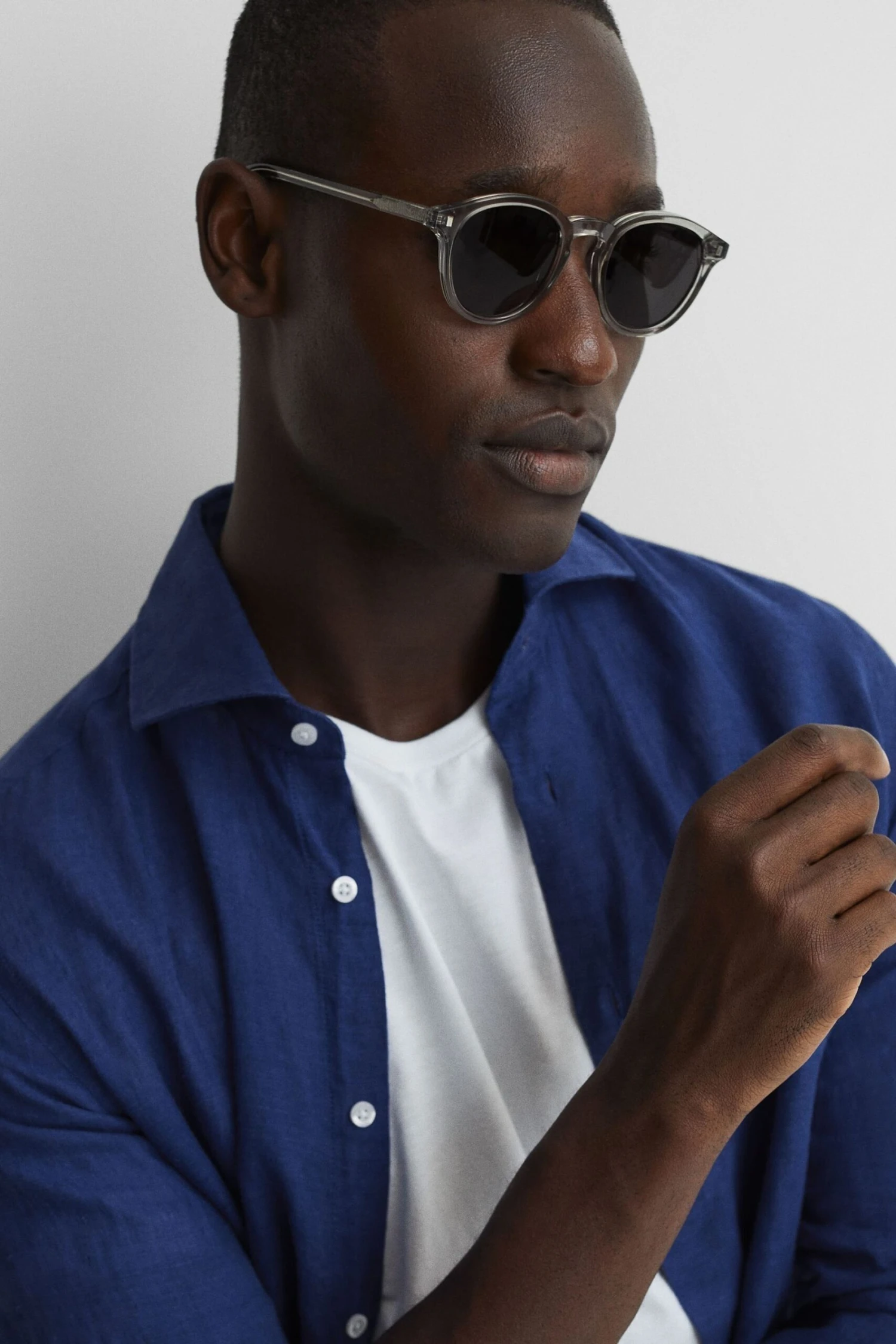 Reiss Ruban Linen Regular Fit Shirt 9 Reiss Ruban Linen Regular Fit Shirt - Image 7