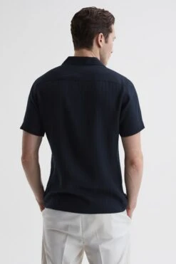 Reiss Vitus Slim Fit Cuban Collar Ribbed Polo 11 Reiss Vitus Slim Fit Cuban Collar Ribbed Polo -Cheap Drape Nova Store D78 225s5