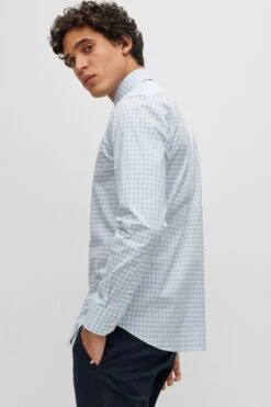 BOSS Gingham Joe Regular Fit Dress Shirt -Cheap Drape Nova Store D81363s3