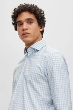 BOSS Gingham Joe Regular Fit Dress Shirt -Cheap Drape Nova Store D81363s5
