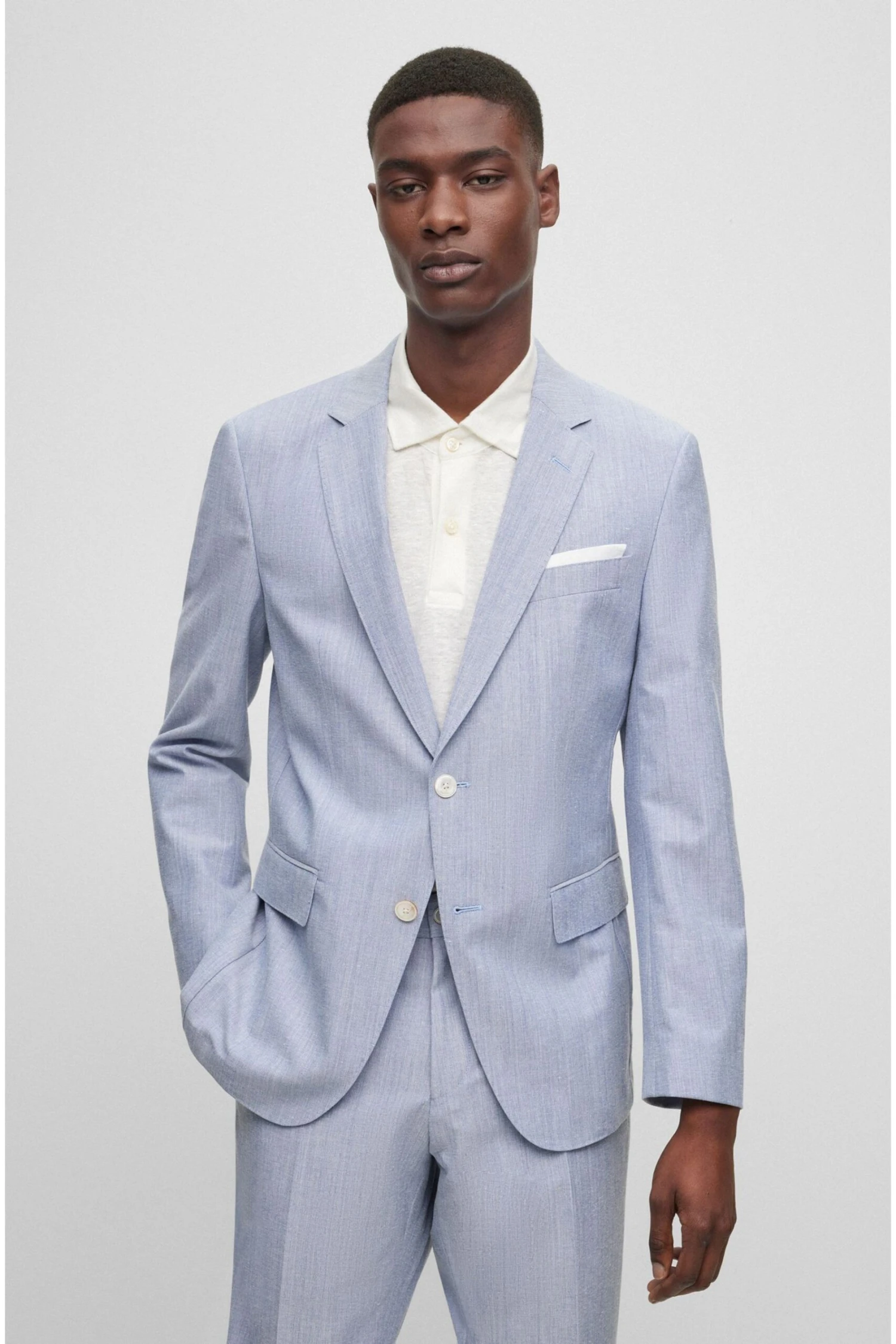 BOSS H-Hutson Slim Fit Suit Jacket 3 BOSS H-Hutson Slim Fit Suit Jacket