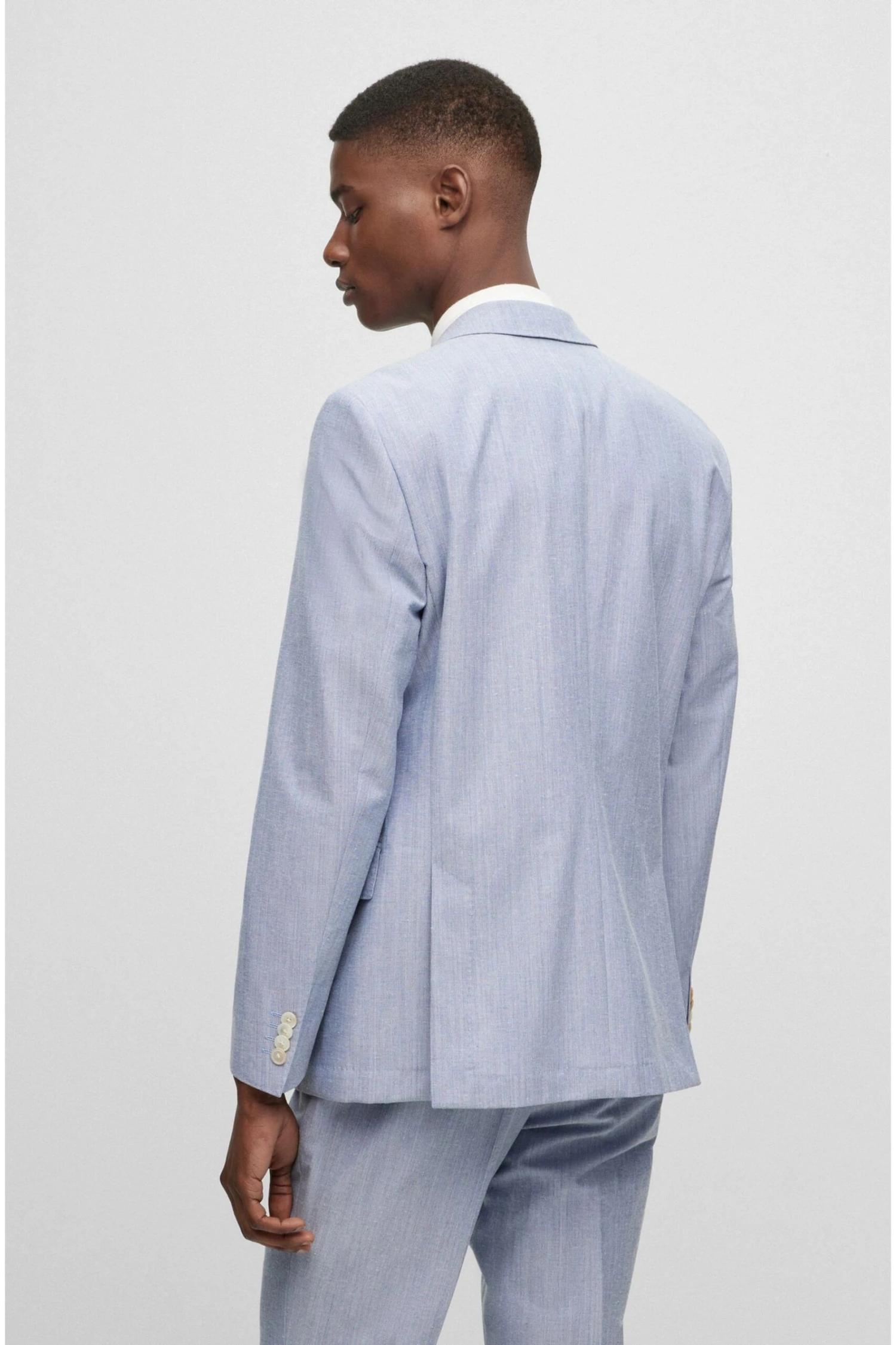 BOSS H-Hutson Slim Fit Suit Jacket 4 BOSS H-Hutson Slim Fit Suit Jacket - Image 2