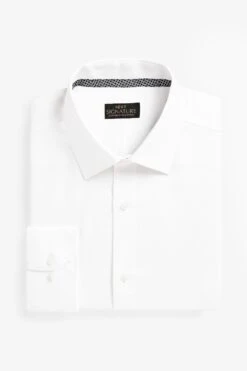 Next White Signature Sateen Shirt -Cheap Drape Nova Store D82 083s6