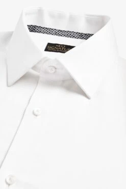 Next White Signature Sateen Shirt -Cheap Drape Nova Store D82 083s7