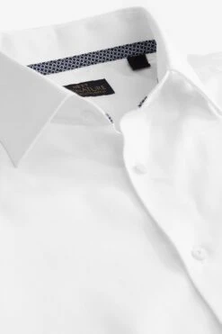 Next White Signature Sateen Shirt -Cheap Drape Nova Store D82 083s8