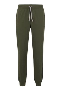 BOSS Stretch Cotton Embroidered Logo Joggers