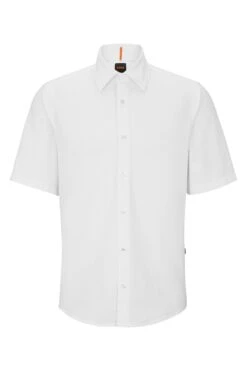 BOSS Rash 2 Short Sleeved Oxford Logo Shirt -Cheap Drape Nova Store D82586s6