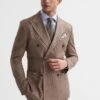Reiss Paddock Slim Fit Double Breasted Twill Blazer 1 Reiss Paddock Slim Fit Double Breasted Twill Blazer -Cheap Drape Nova Store D91 363s