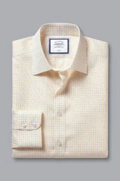 Charles Tyrwhitt Non-Iron Twill Double Check Slim Fit Shirt 10 Charles Tyrwhitt Non-Iron Twill Double Check Slim Fit Shirt -Cheap Drape Nova Store K50541s4