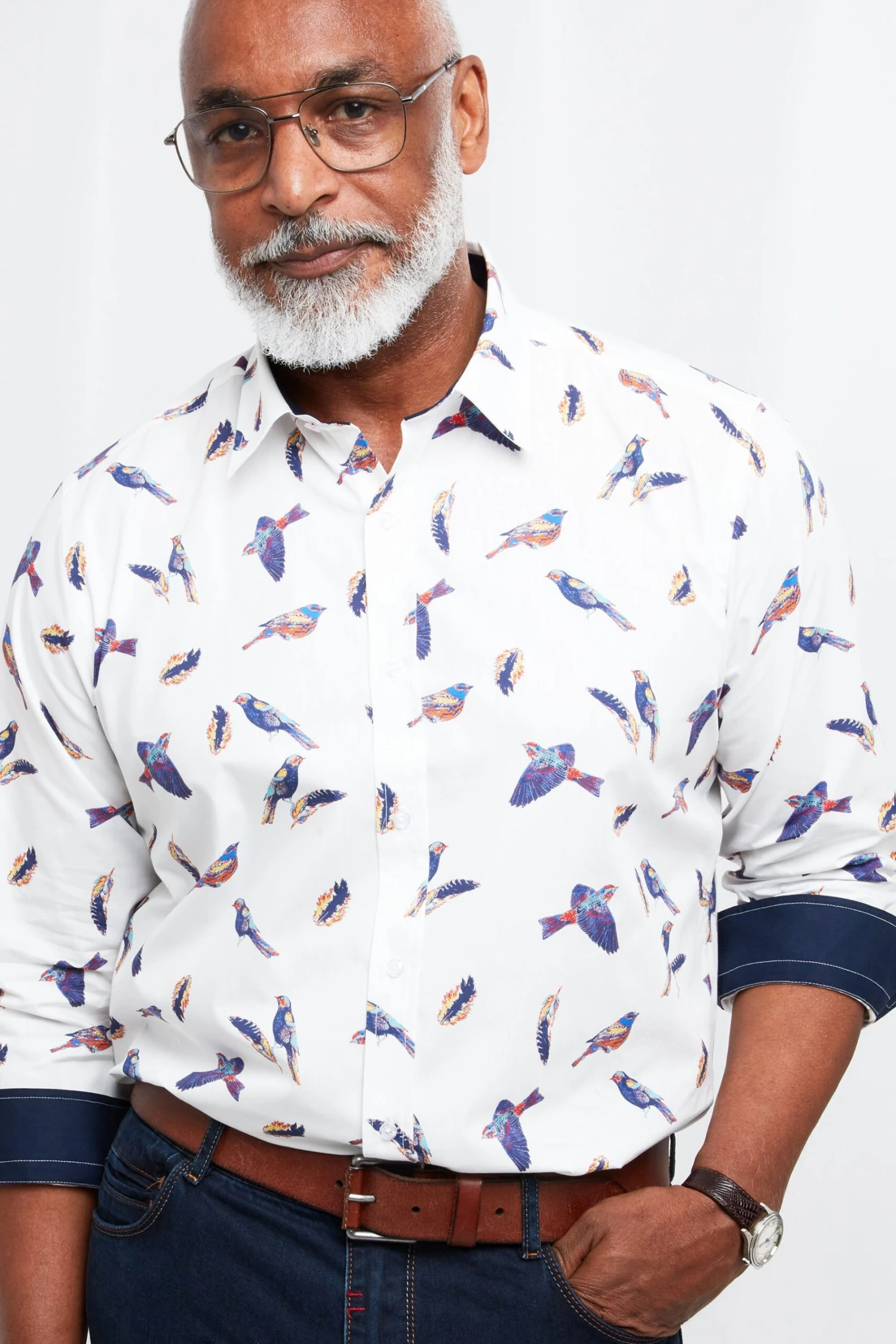 Joe Browns Brilliant Bird Shirt 6 Joe Browns Brilliant Bird Shirt - Image 4