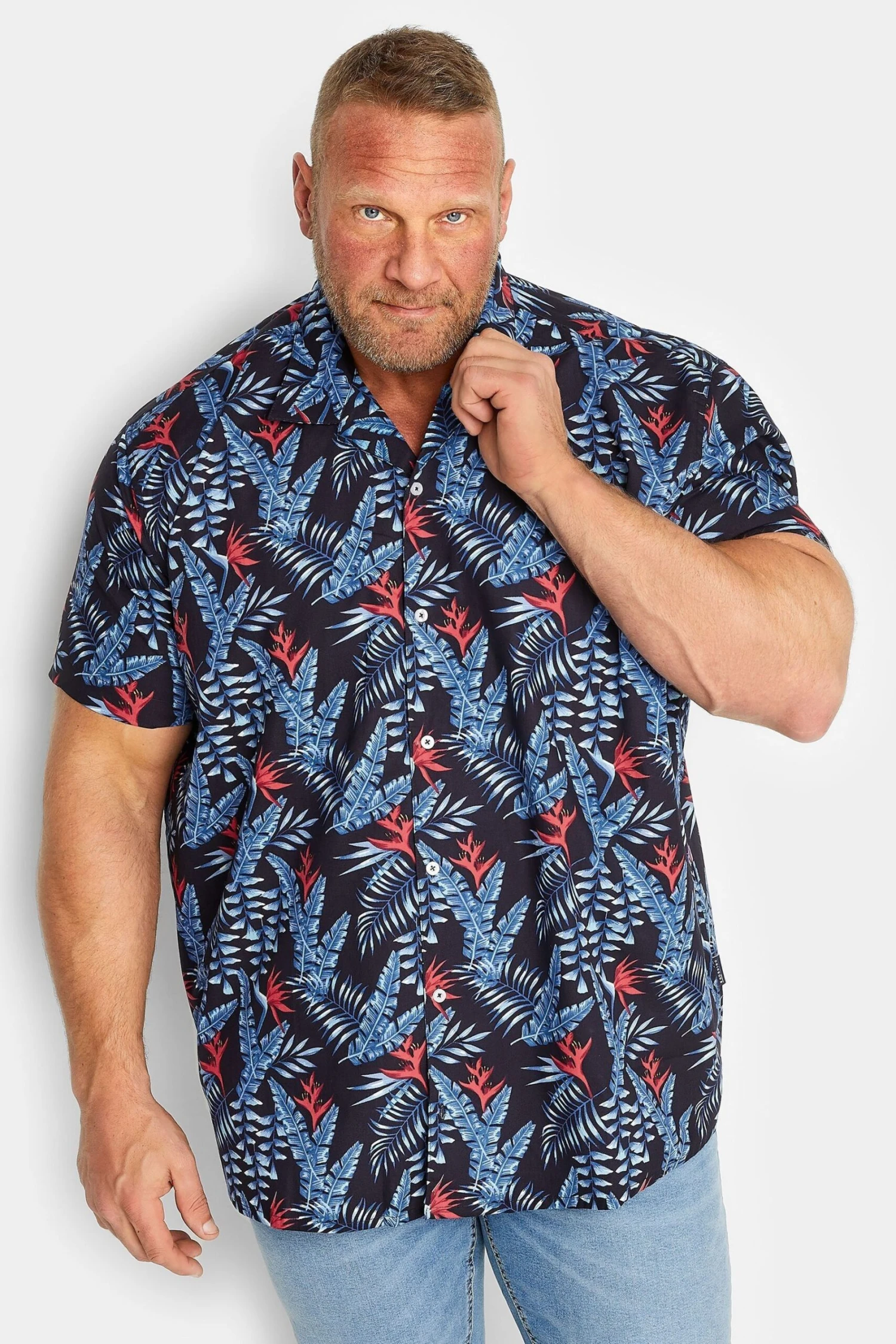 BadRhino Big & Tall Poplin Holiday Shirt 4 BadRhino Big & Tall Poplin Holiday Shirt - Image 2