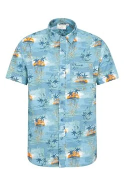 Mountain Warehouse Hawaiian Short Sleeve Mens Shirt