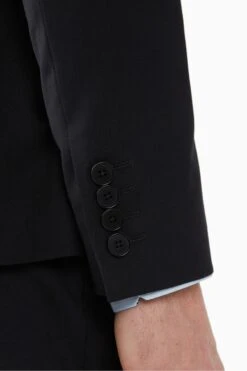 Ted Baker Premium Black Panama Slim Suit: Jacket -Cheap Drape Nova Store M49 352s6