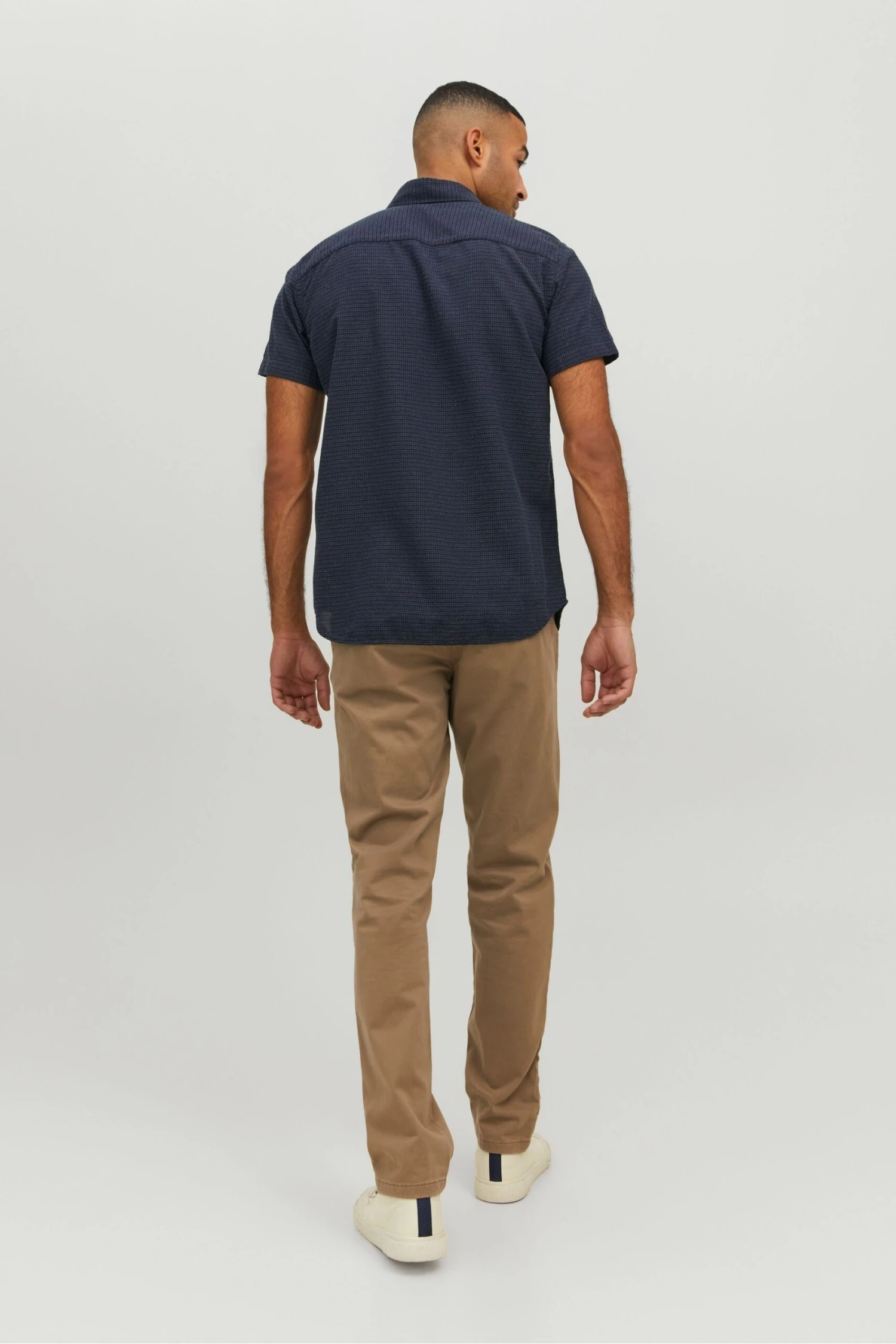 JACK & JONES Textured Short Sleeve Shirt 4 JACK & JONES Textured Short Sleeve Shirt - Image 2