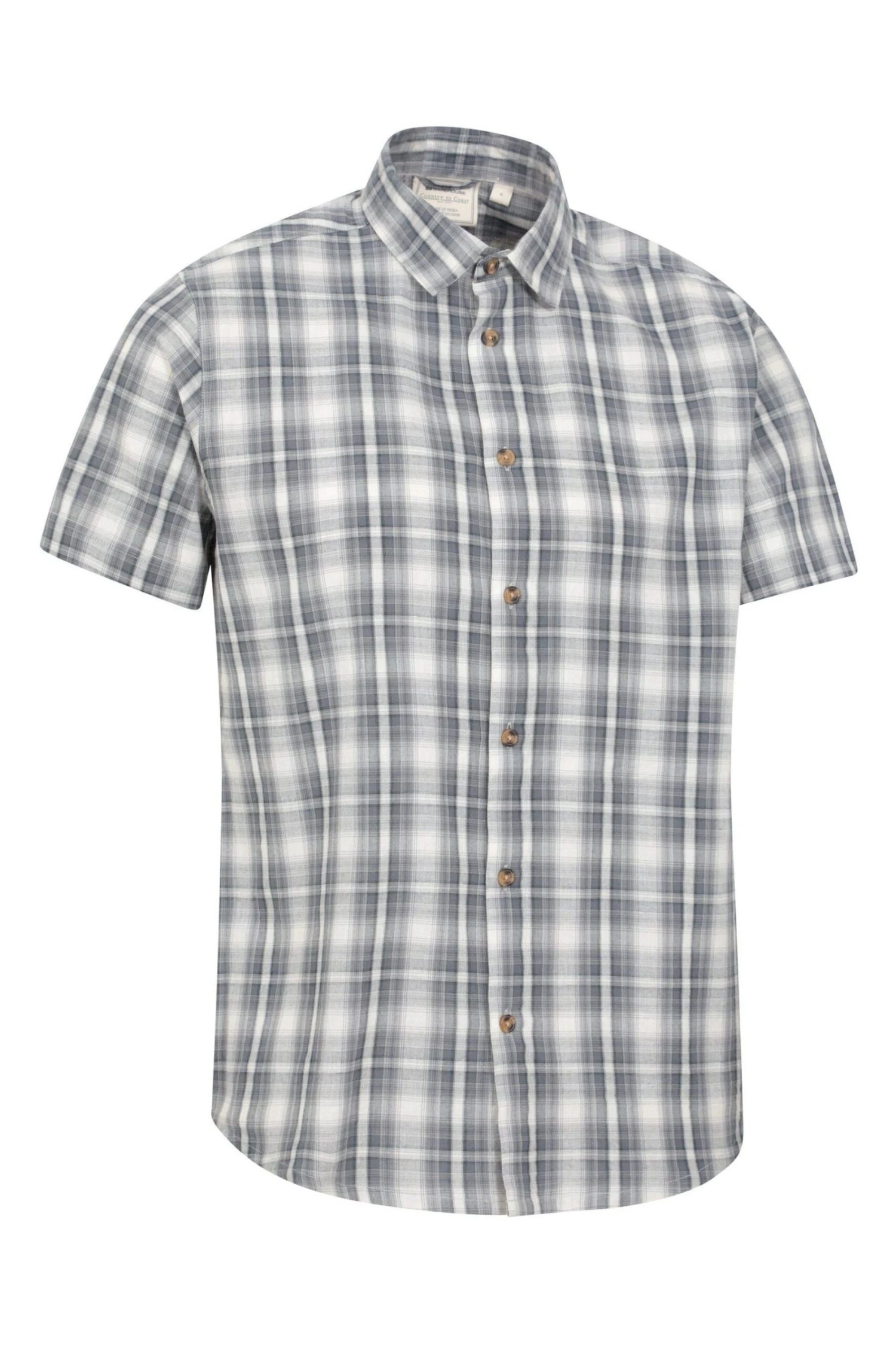 Mountain Warehouse Weekender Cotton Shirt - Mens 4 Mountain Warehouse Weekender Cotton Shirt - Mens - Image 2