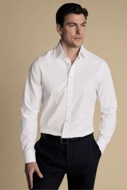 Charles Tyrwhitt Non Iron Poplin Slim Fit Shirt