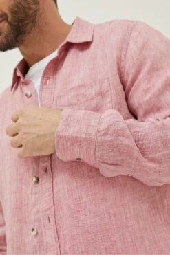 FatFace Pink Plain Linen Shirt 12 FatFace Pink Plain Linen Shirt -Cheap Drape Nova Store T54370s5