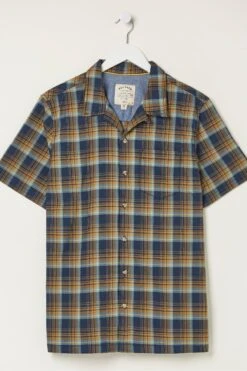 FatFace Blue Kilcoy Check Shirt -Cheap Drape Nova Store T54627s6