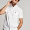 Joules Cream Short Sleeve Classic Oxford Shirt 2 Joules Cream Short Sleeve Classic Oxford Shirt -Cheap Drape Nova Store T61684s