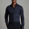 Reiss Kiana Cotton Stretch Poplin Slim Fit Shirt -Cheap Drape Nova Store T76 231s