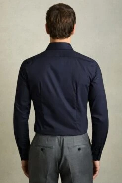 Reiss Kiana Cotton Stretch Poplin Slim Fit Shirt -Cheap Drape Nova Store T76231s6