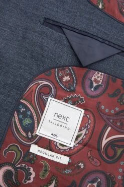 Next Regular Fit Wool Suit: Jacket -Cheap Drape Nova Store U11 123s9