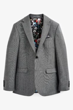 Next Slim Signature Cerruti 100% Wool Sharkskin Suit: Jacket -Cheap Drape Nova Store U16 846s8