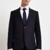 River Island Blue Twill Suit: Jacket -Cheap Drape Nova Store U59 934s
