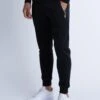 Luke 1977 Rome 2 Jet Black Joggers -Cheap Drape Nova Store U60594s