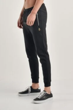 Luke 1977 Rome 2 Jet Black Joggers -Cheap Drape Nova Store U60594s3