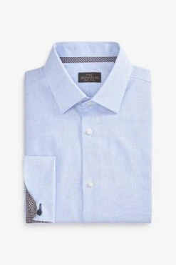 Next Signature Textured Shirt With Trim Detail -Cheap Drape Nova Store U68 512s6