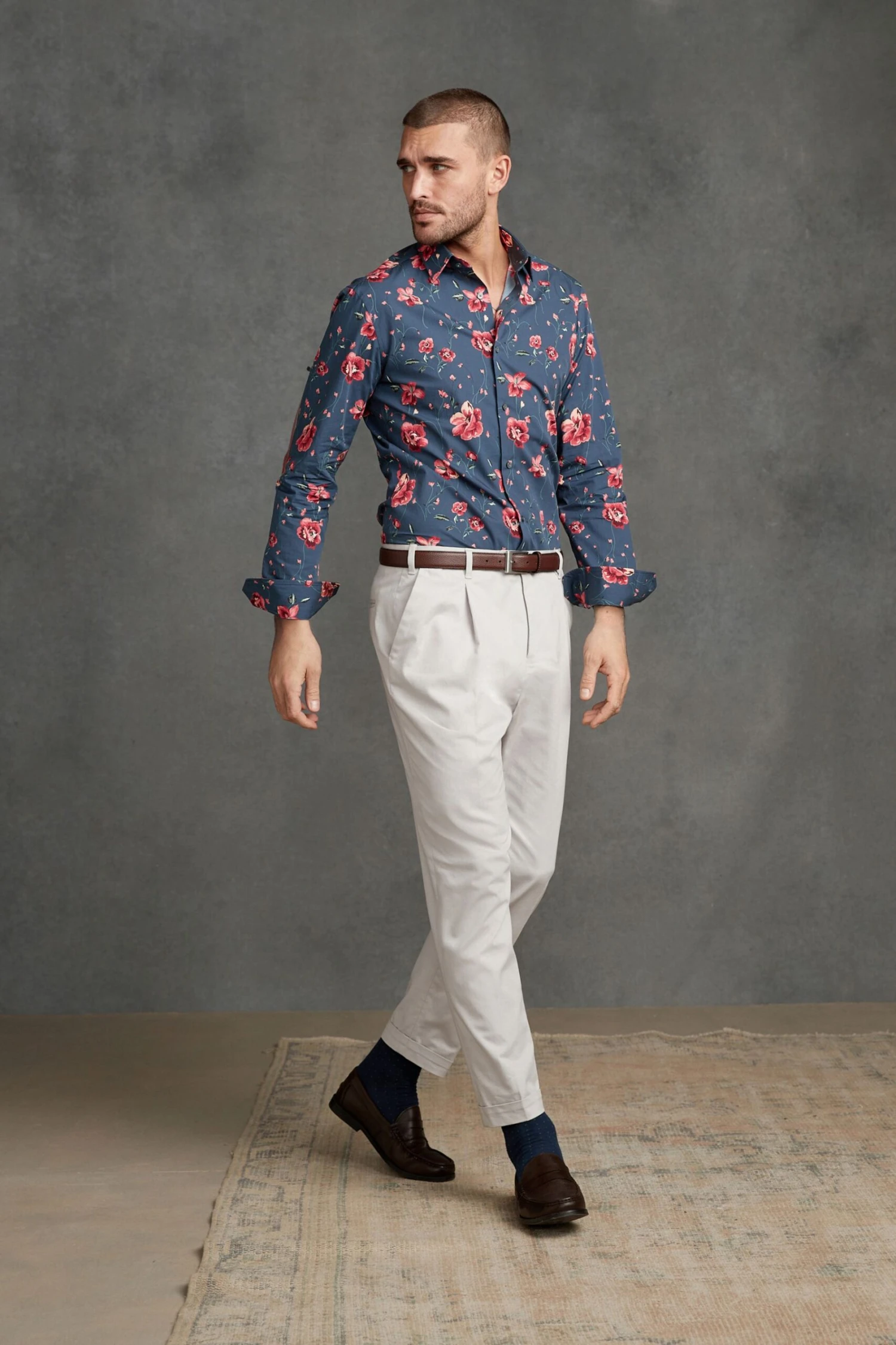 Next Signature 'Ferno' Italian Printed Fabric Shirt 4 Next Signature 'Ferno' Italian Printed Fabric Shirt - Image 2
