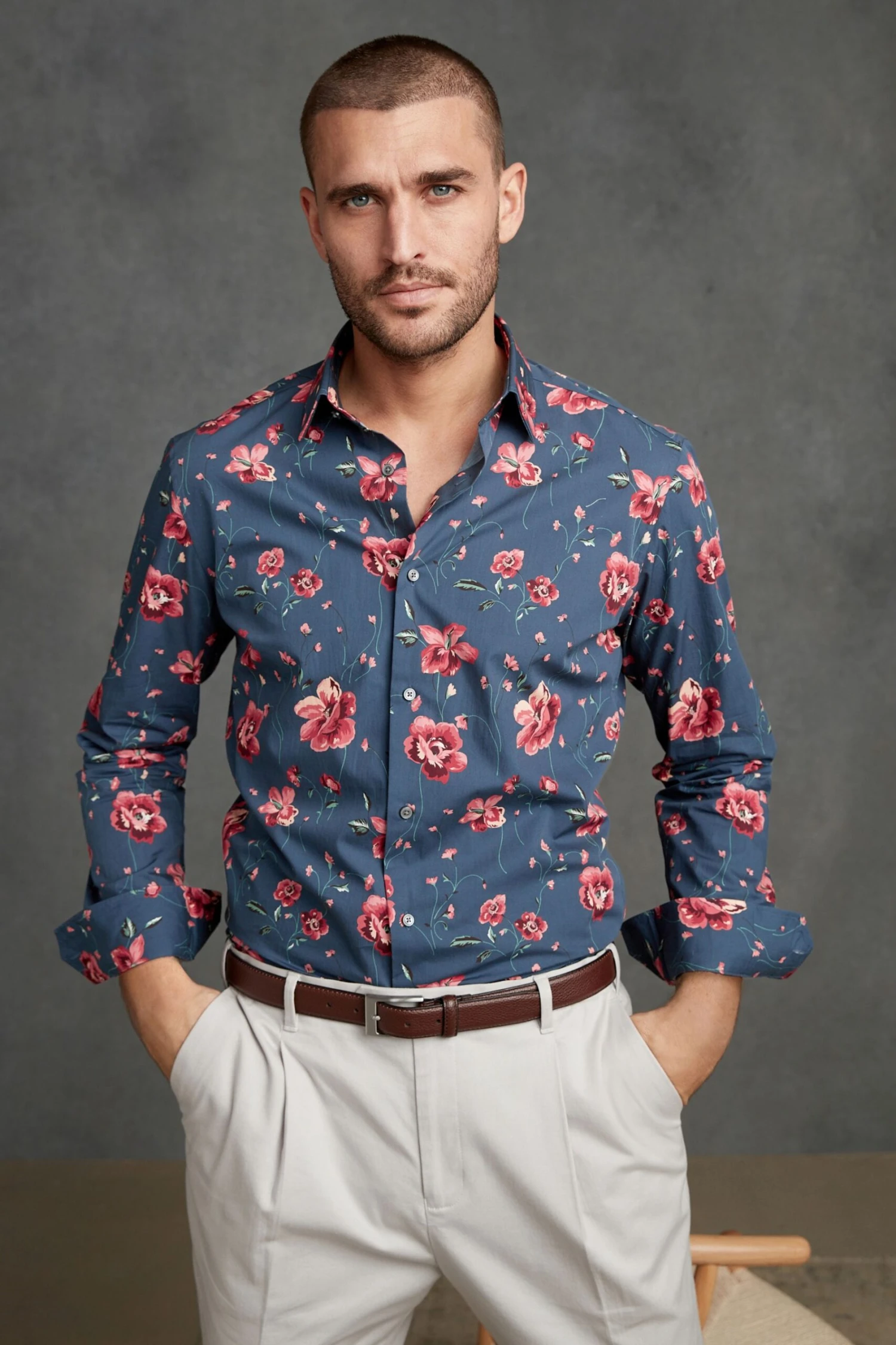 Next Signature 'Ferno' Italian Printed Fabric Shirt 6 Next Signature 'Ferno' Italian Printed Fabric Shirt - Image 4