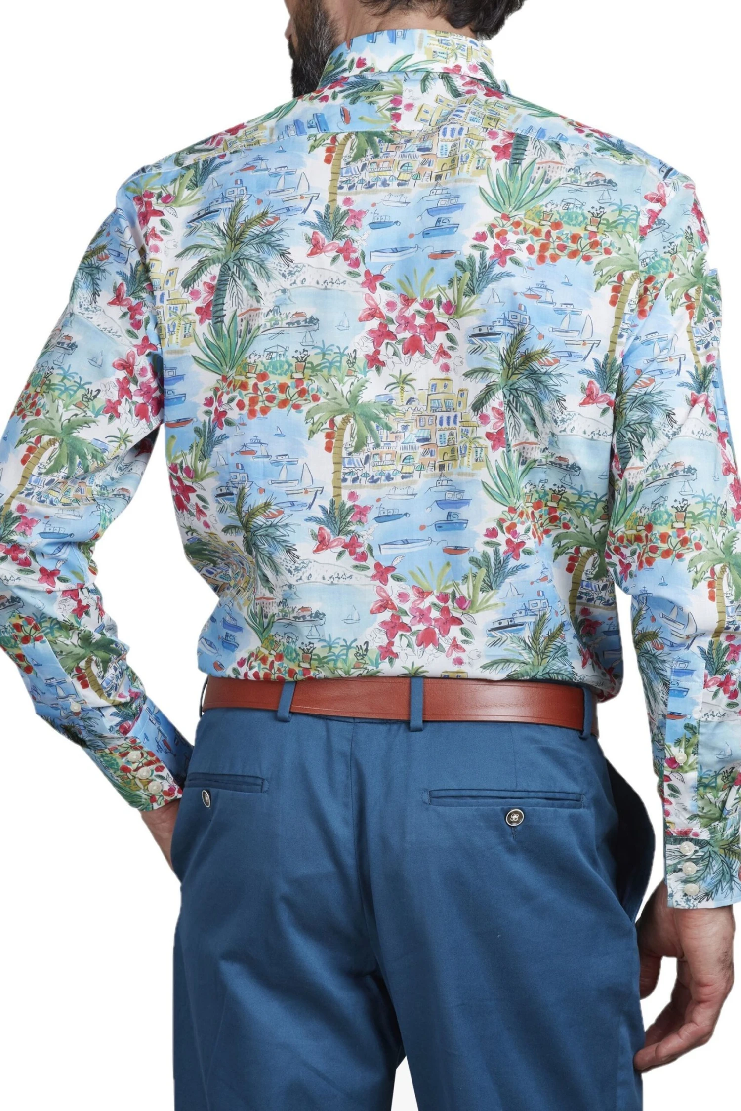 Simon Carter Blue Cape Vista Shirt 4 Simon Carter Blue Cape Vista Shirt - Image 2