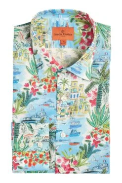 Simon Carter Blue Cape Vista Shirt 9 Simon Carter Blue Cape Vista Shirt -Cheap Drape Nova Store U78054s4