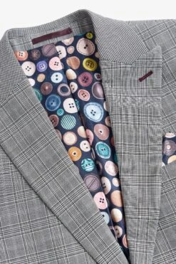 Next Skinny Check Suit: Jacket -Cheap Drape Nova Store U79 050s10