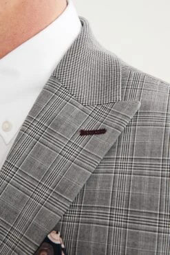 Next Skinny Check Suit: Jacket -Cheap Drape Nova Store U79 050s5