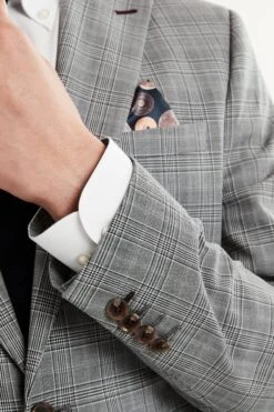 Next Skinny Check Suit: Jacket -Cheap Drape Nova Store U79 050s7