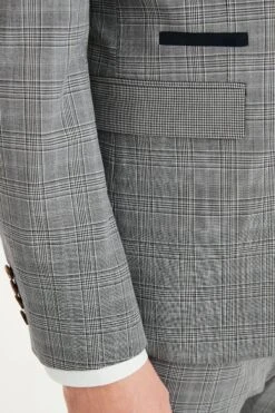 Next Skinny Check Suit: Jacket -Cheap Drape Nova Store U79 050s8
