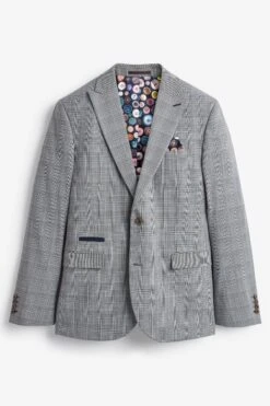 Next Skinny Check Suit: Jacket -Cheap Drape Nova Store U79 050s9