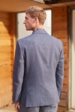 Next Nova Fides Wool Herringbone Suit: Jacket -Cheap Drape Nova Store U79 053s3