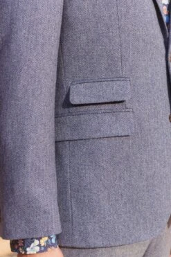 Next Nova Fides Wool Herringbone Suit: Jacket -Cheap Drape Nova Store U79 053s4