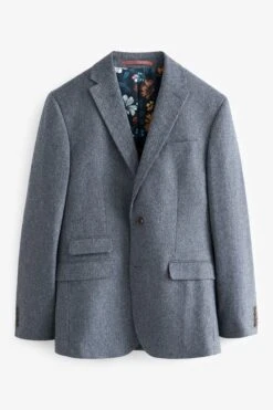 Next Nova Fides Wool Herringbone Suit: Jacket -Cheap Drape Nova Store U79 053s6
