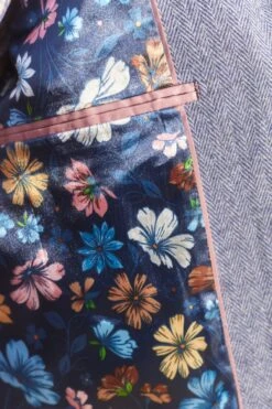 Next Nova Fides Wool Herringbone Suit: Jacket -Cheap Drape Nova Store U79 053s9