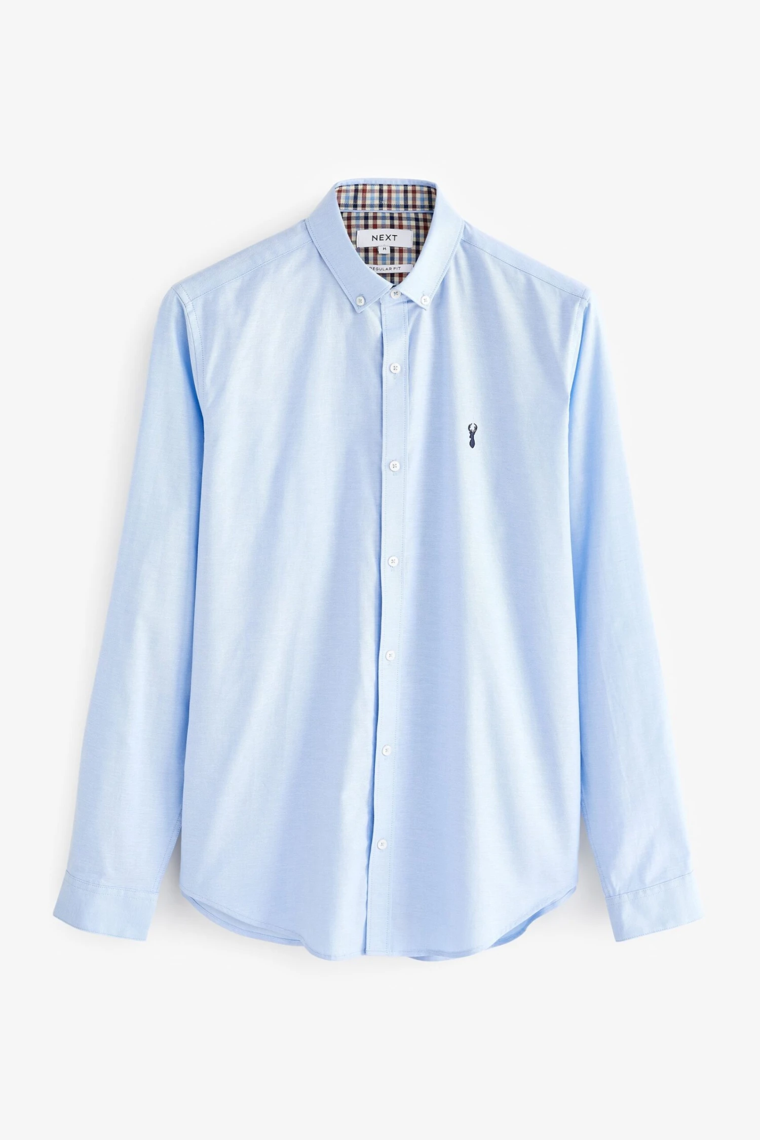 Next Long Sleeve Stretch Oxford Shirt Multipack 6 Next Long Sleeve Stretch Oxford Shirt Multipack - Image 4