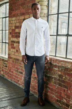 Next Long Sleeve Oxford Shirt -Cheap Drape Nova Store U85 719s6
