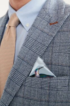 Next Blue Check Suit: Jacket -Cheap Drape Nova Store U95 875s4